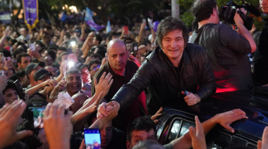 Milei encabezó una caravana en Córdoba y llamó a votar a La Libertad Avanza: "Nunca dije que iba a ser fácil"