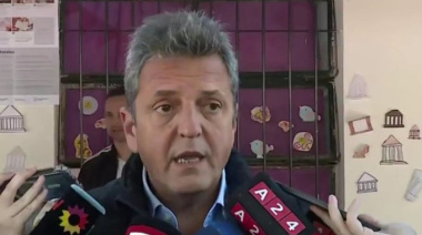 Sergio Massa: “Esta es una elección crucial"