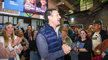 Mantegazza volvió a liderar otro triunfo electoral en San Vicente