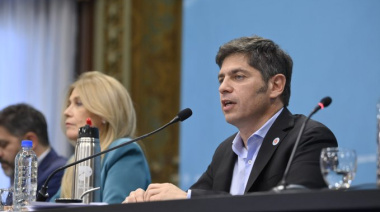 Kicillof: “El Gobierno Nacional le robó a los bonaerenses la plata de la educación, la salud y la seguridad”