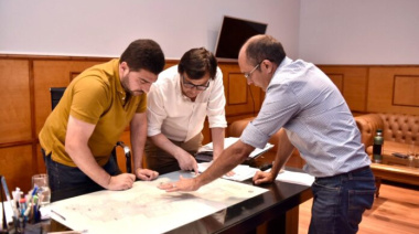 Intendentes de la Séptima y Nación coordinan acciones ante la crisis hídrica