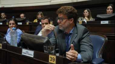 Garciarena respaldó el paquete fiscal pero reclamó más control parlamentario y autonomía local