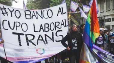 Impulsan el cumplimiento efectivo de la Ley de Cupo Laboral Trans