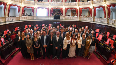 El Senado provincial homenajeó a los legisladores salientes