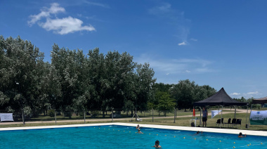 Sueño cumplido: inauguran el natatorio Municipal en Roque Pérez