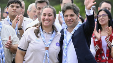 Kicillof en Necochea: "La solidaridad es la clave para prevenir incendios forestales"