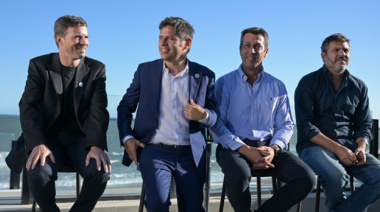 Kicillof: "El turismo es trabajo argentino y producción bonaerense"