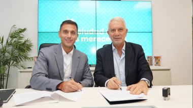 Alak y Álvarez firmaron un acuerdo para realizar actividades educativas en la República de los Niños