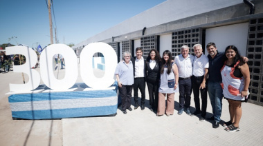 Un nuevo polo educativo para El Pato: Kicillof inauguró la escuela N°300