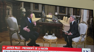 Milei: "No me van a llevar puesto"