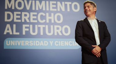 Kicillof lanza "MDF Universidad y Ciencia" en contra del modelo de Milei