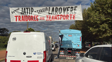 Conflicto de fleteros en Arribeños: protesta en Cargill por 29 despidos y operativo municipal de prevención  
