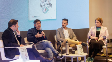 Kicillof en la Feria del Libro: "Si Keynes viera lo que pasa en la Argentina, se vuelve a morir"
