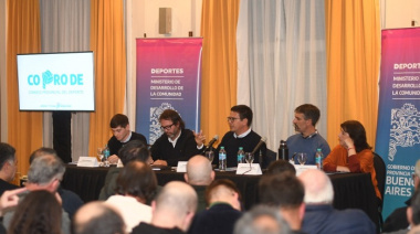 Mar del Plata: lanzan el Consejo Provincial del Deporte y un registro de clubes bonaerenses
