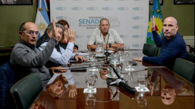 Berni retoma el impulso a la reforma de la Policía bonaerense desde el Senado