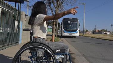 Buscan frenar el recorte de subsidios a pasajes gratuitos para personas con discapacidad