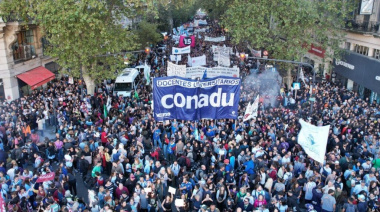 CONADU lanzó paro universitario de cinco días y denunció a Milei ante la OIT por “hostigamiento antisindical”