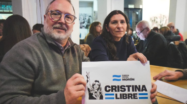 Sabbatella: “Cristina está presa siendo inocente, la proscriben por miedo”