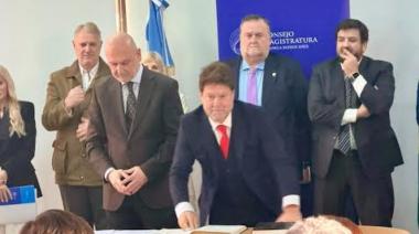 Garciarena se incorporó al Consejo de la Magistratura de la Provincia