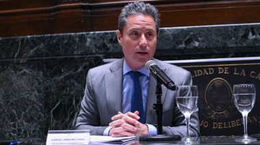 Sánchez Zinny en la Legislatura: “Buenos Aires es hoy una ciudad más ordenada, con el delito más bajo en 30 años”