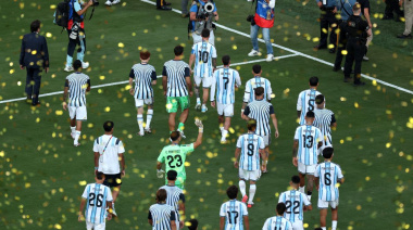 Tras la final, algunos jugadores de la Selección regresan hoy a la Argentina