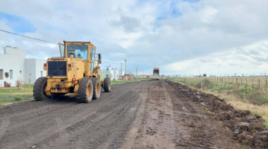 Tordillo avanza con el mejorado y fresado de calles en distintos barrios