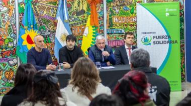 Balor presentó una línea de créditos bonaerense para cooperativas y entidades de Berazategui