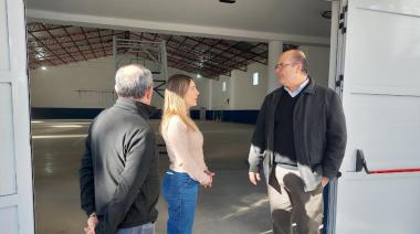 Tordillo renovó el Polideportivo Municipal con mejoras en todo el edificio