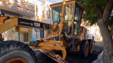 San Nicolás avanza con obras viales y Passaglia resaltó la pavimentación de 87 barrios