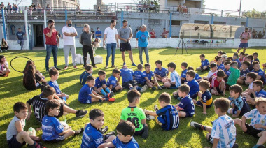 Petrecca impulsa el "Programa Dibu" para financiar clubes de barrio en la Provincia