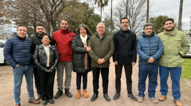 Petrecca recorrió Carlos Casares y presentó un programa para fortalecer clubes de barrio