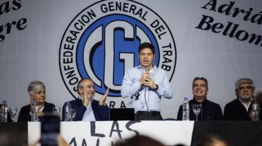 Kicillof llevó su armado nacional a Chaco y cuestionó el modelo de Milei