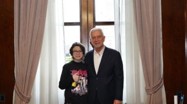 Alak recibió a Ian Moche y respaldó una educación que contemple la neurodivergencia