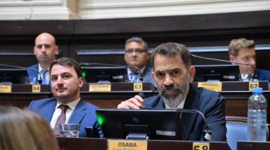 Osaba quedó al frente del bloque de La Libertad Avanza en Diputados