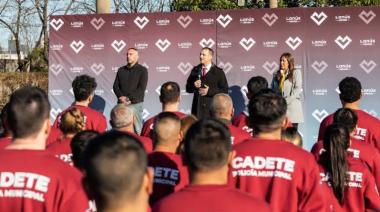 Lanús abrió su Escuela de Policía Municipal con 120 cadetes