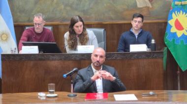 Ghi no asistió a la interpelación por la inseguridad y envió a su secretario