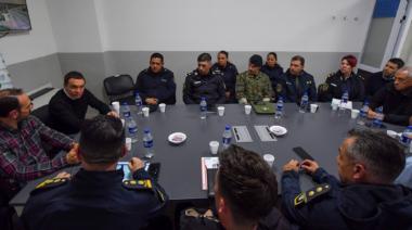Watson coordinó nuevos operativos con las fuerzas de seguridad