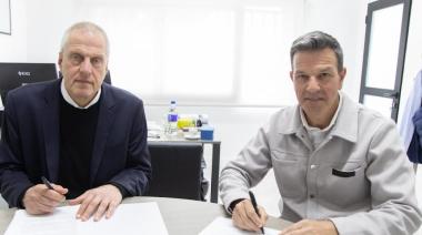 Roque Pérez y la UNAHUR acuerdan proyectos de formación e innovación