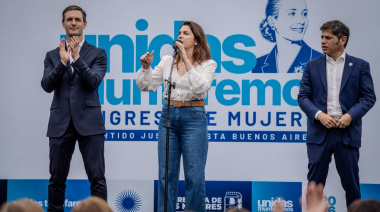 Mariel Fernández en el PJ bonaerense: "Las mujeres estamos para incomodar y transformar"