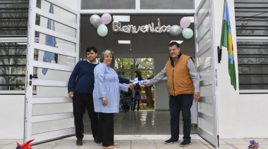 Barenghi inauguró el SUM del Jardín 911 y reforzó la apuesta por la obra pública educativa en Bragado
