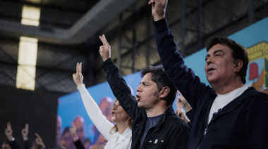 Multitudinario acto del PJ bonaerense en La Matanza por el 17 de Octubre
