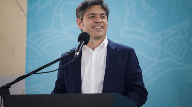 Kicillof inauguró obras educativas en General Villegas y defendió la inversión estatal frente al ajuste nacional