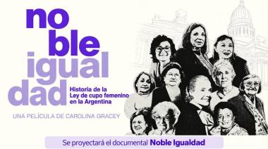 “Noble Igualdad” lleva la historia del cupo femenino a Lanús