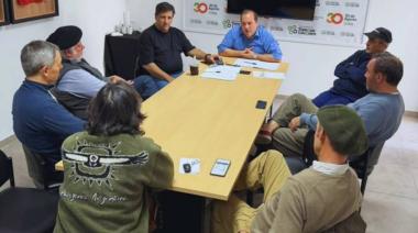 Recoulat y la Sociedad Rural analizaron el estado de los caminos y el riesgo de inundaciones