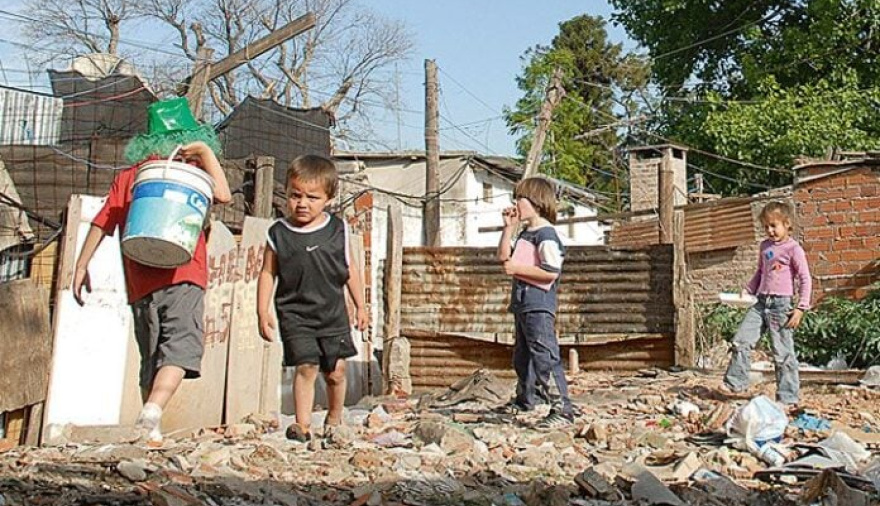 La pobreza infantil alcanzó su mayor nivel en 2024