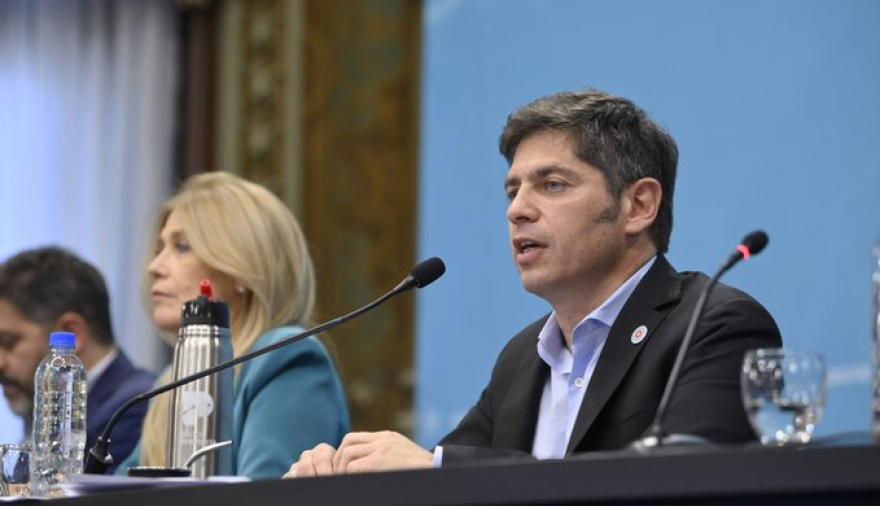 Kicillof: “El Gobierno Nacional le robó a los bonaerenses la plata de la educación, la salud y la seguridad”