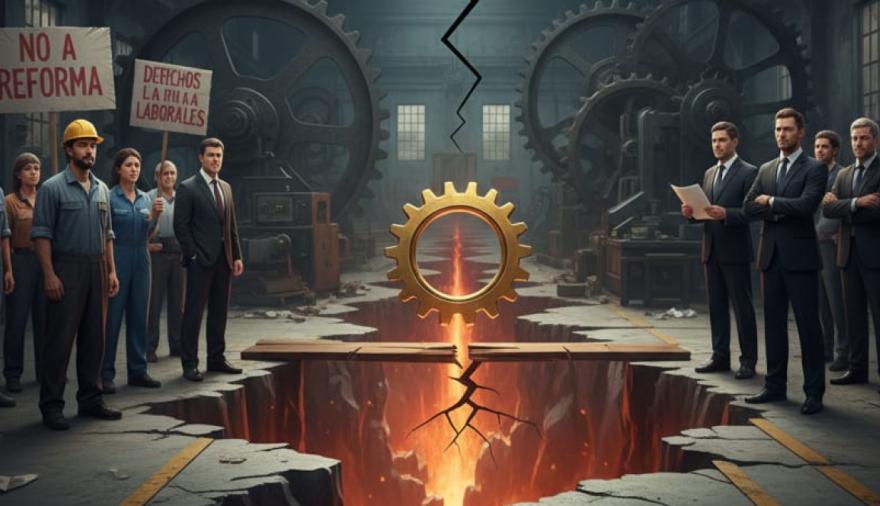 Kicillof y los libertarios se enfrentan por la reforma laboral