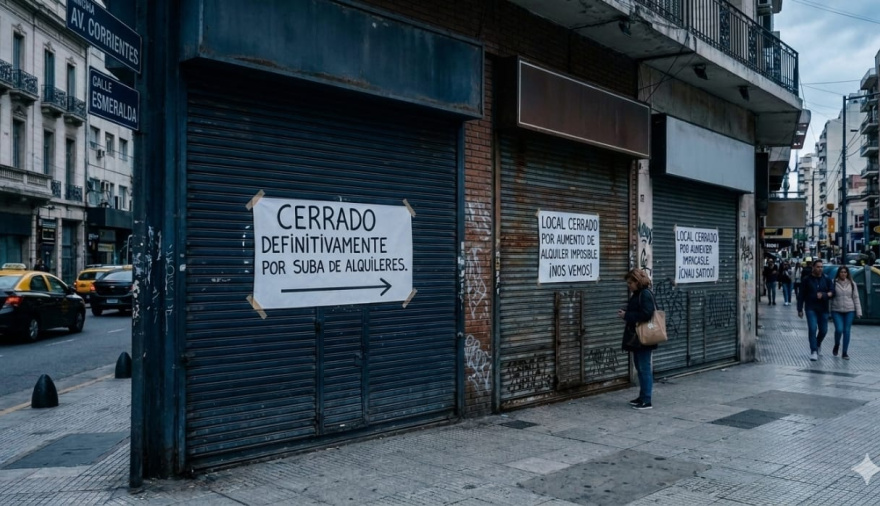 Crisis comercial en la Ciudad: suben 43,4% los locales vacíos en solo dos meses