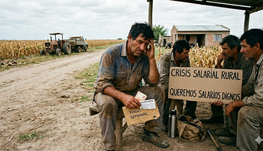Salarios rurales en crisis: paro y tensión por la reforma laboral
