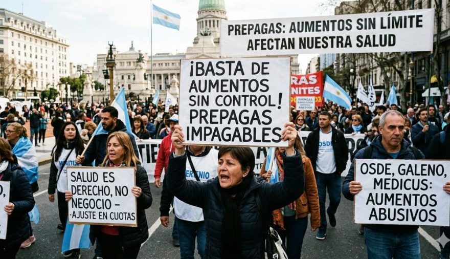 Prepagas sin control: las cuotas suben 2,9% en abril y acumulan 28,7% en un año